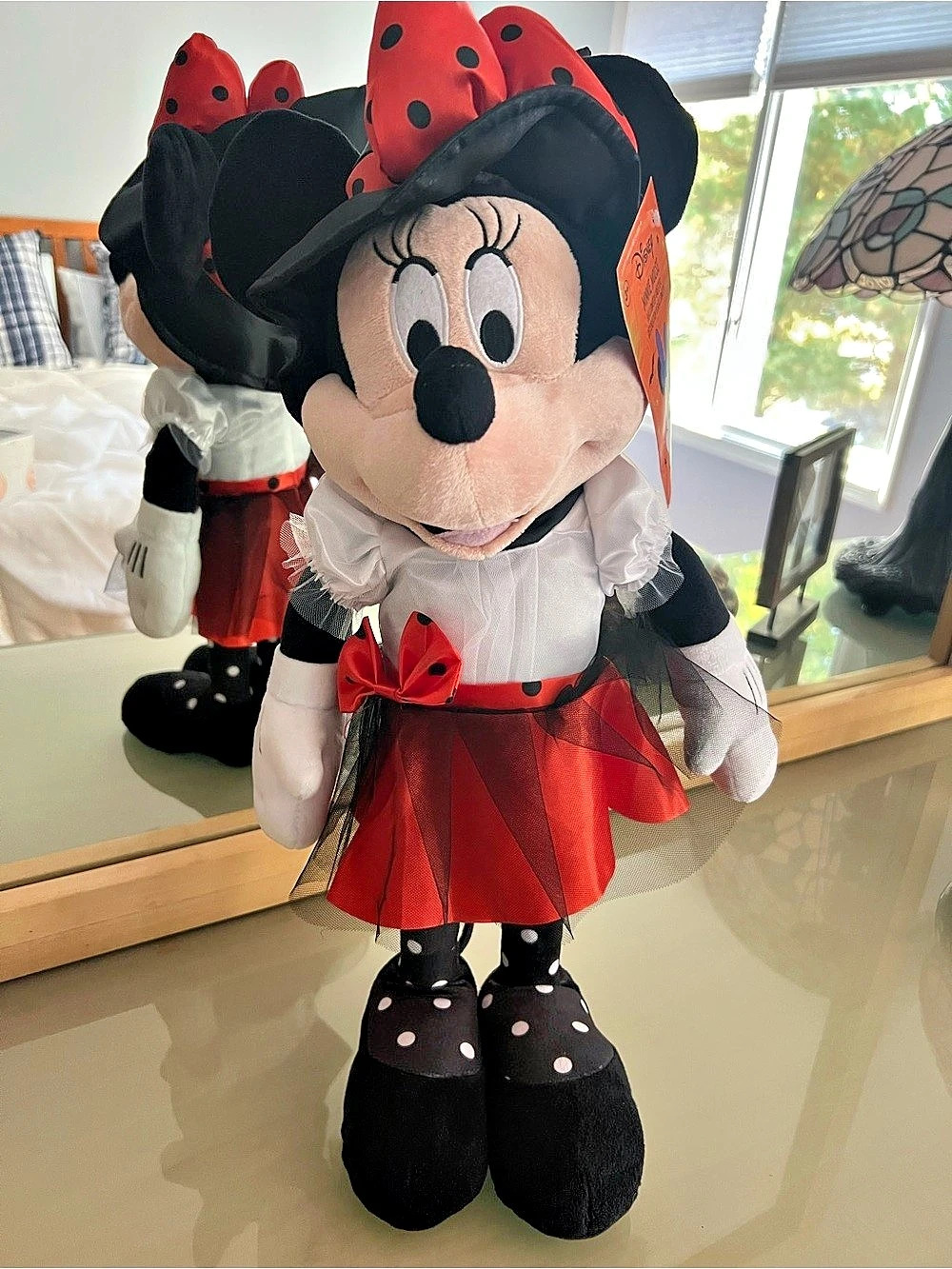 Disney Minnie Mouse Halloween Greeter Plush around 20-24" tall